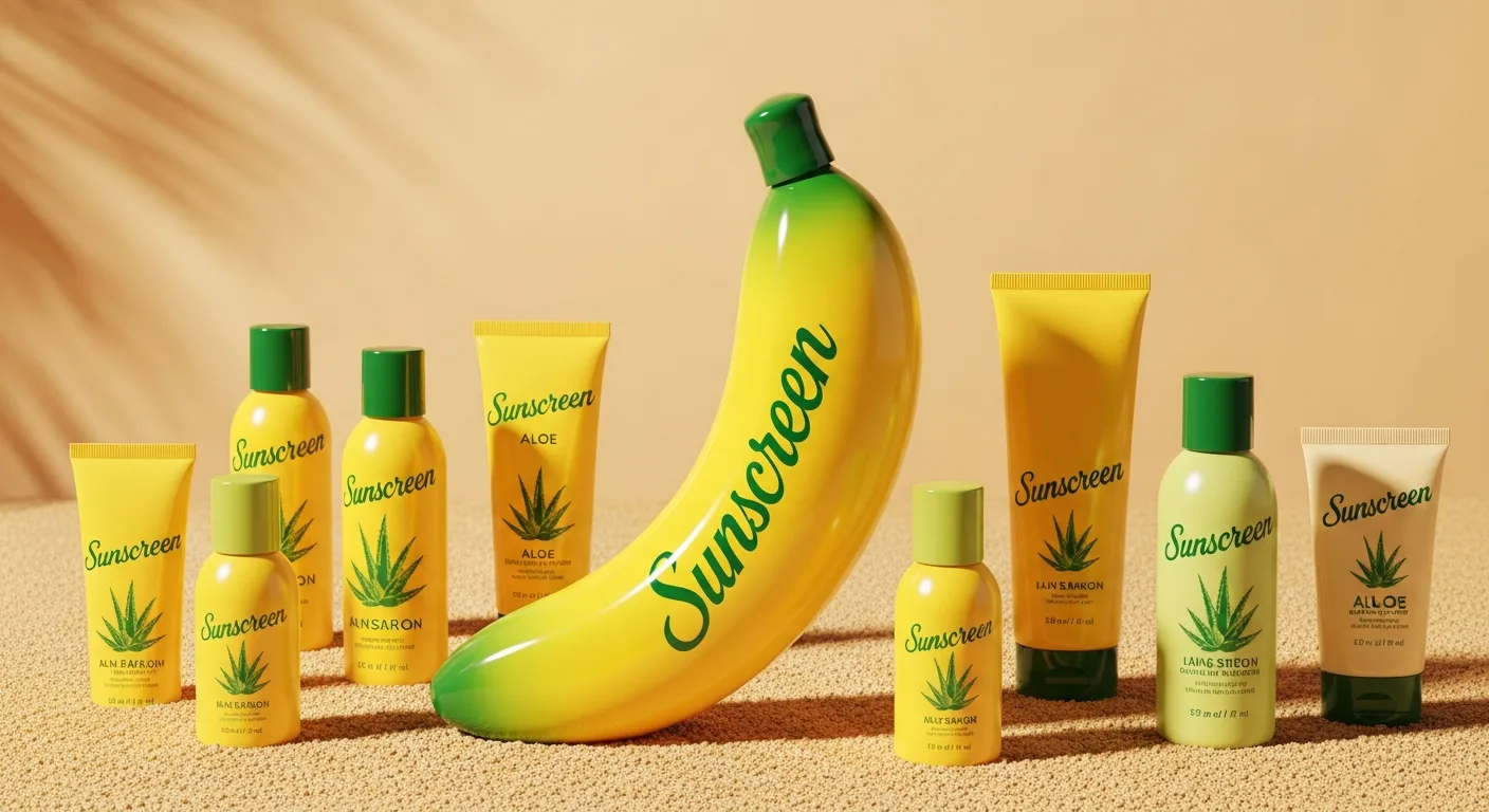 Bananka sun care product family